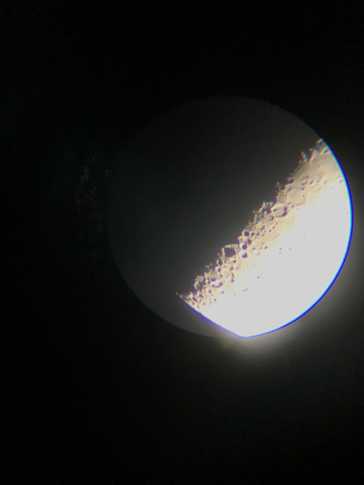 Celestron PowerSeeker 70EQ Refractor Telescope for Family Stargazing customer photo 1