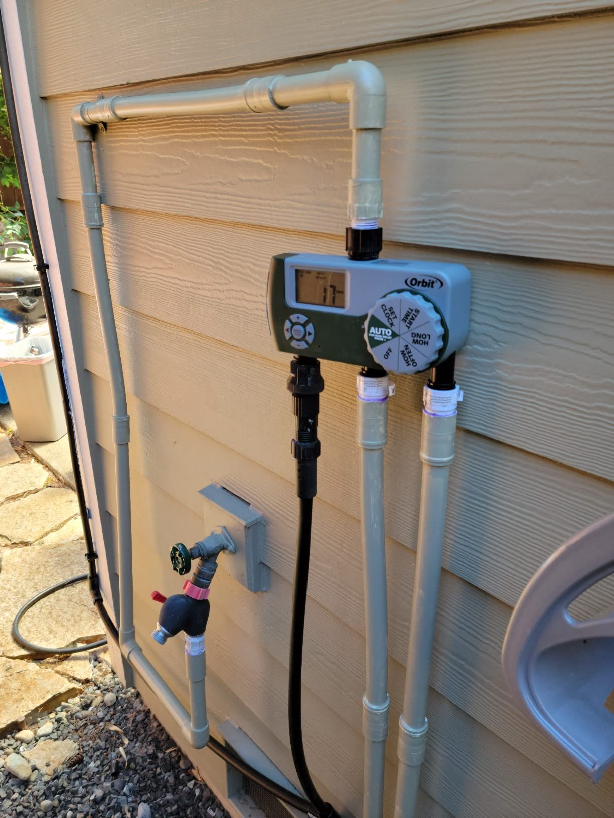 Orbit Programmable Digital Hose Watering Timer - 1 Outlet - Battery Powered - with LCD Screen - Built-in Rain Delay - Water-Resistant - 62061 customer photo 1