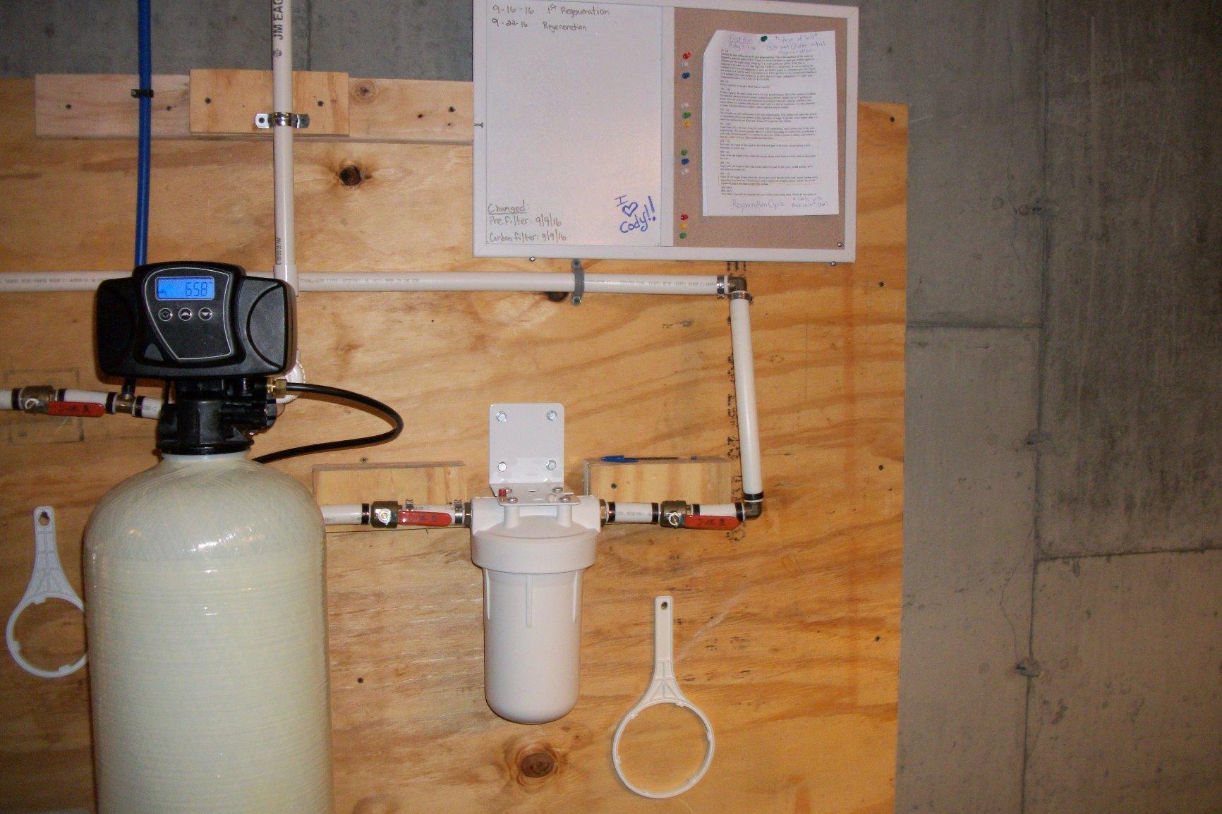Fleck 5600 SXT Iron Blaster 48,000 Grain Water Softener customer photo 1
