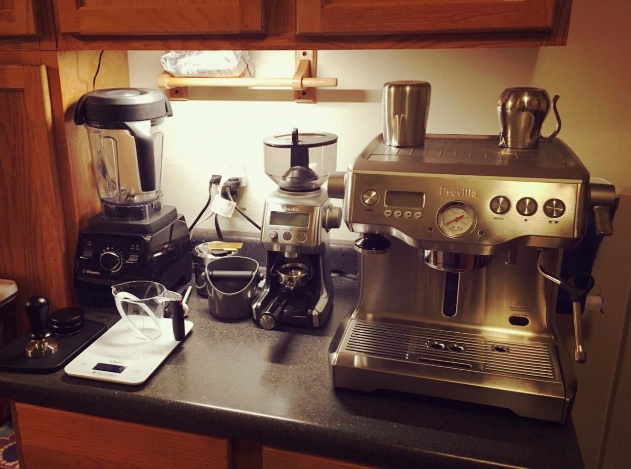 Breville BES920XL Dual Boiler Espresso Machine, Brushed Stainless Steel customer photo 1