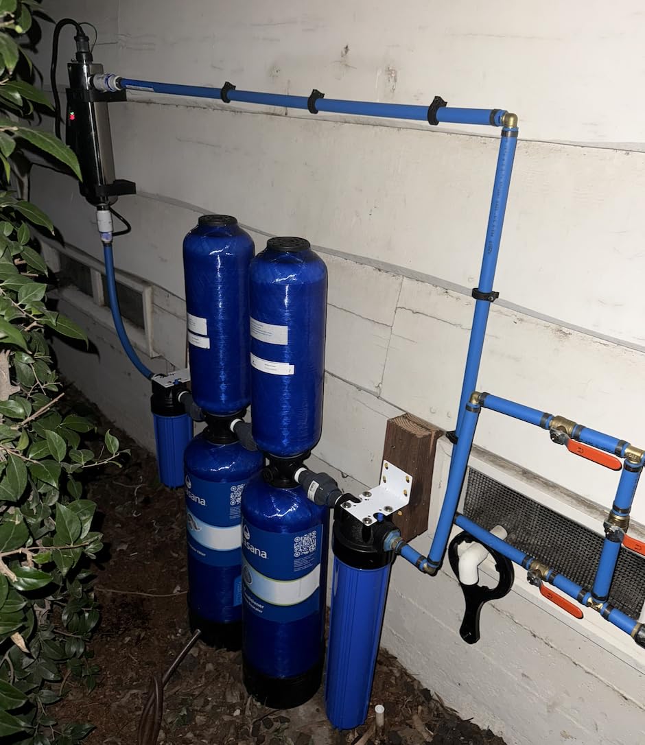 Aquasana Whole House Well Water Filter | 500K Gal | UV | WH-Well-CT-UVS-B customer photo 1