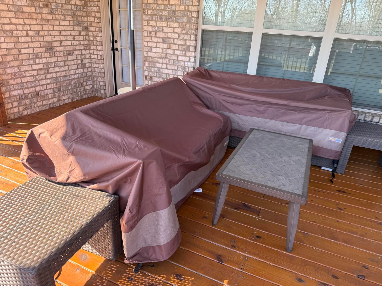 DUCKCOVERS Ultimate Patio Sofa Cover, 93