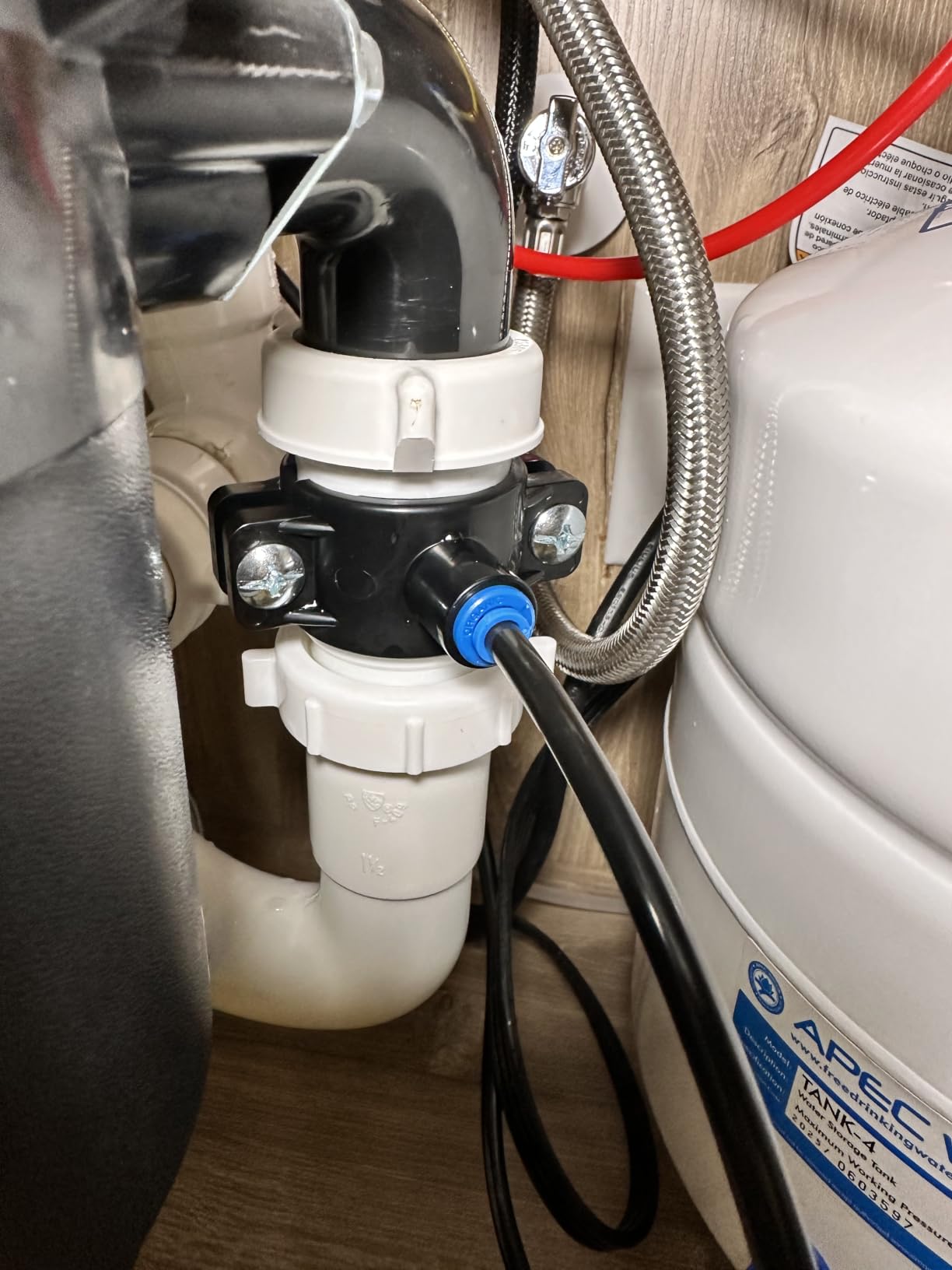 APEC Water ROES-PH75, 6-Stage Under Sink RO System, Alkaline, 75 GPD customer photo 2