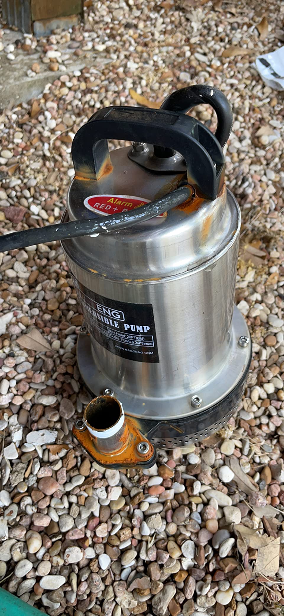 BACOENG DC 12V Farm & Ranch Solar Water Pump Submersible Well Pump 26ft Lift customer photo 2