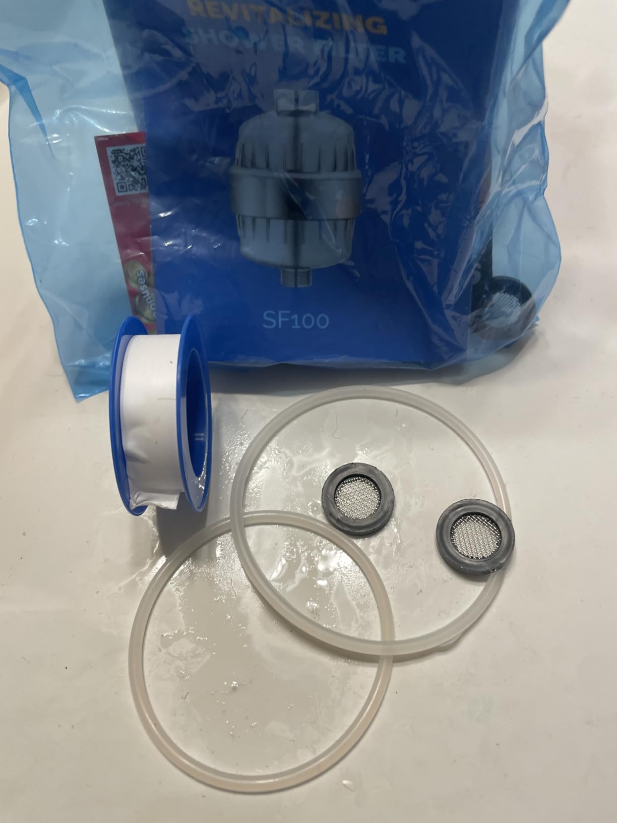 Aquabliss High Output Revitalizing Shower Filter - Reduces Dry Itchy Skin, Dandruff, Eczema, and Dramatically Improves The Condition of Your Skin, Hair and Nails - Chrome (SF100) customer photo 2