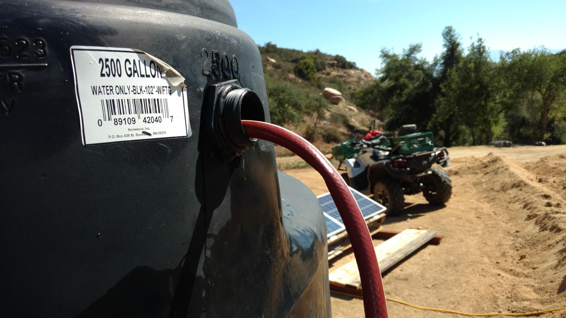 ECO-WORTHY 3.2GPM Solar Well Pump Kit for Watering- 1pc Submersible 12V Solar Water Pump + 2pcs 100W Mono Solar Panel + 20A Charge Controller for well, off-grid living, Irrigation customer photo 1