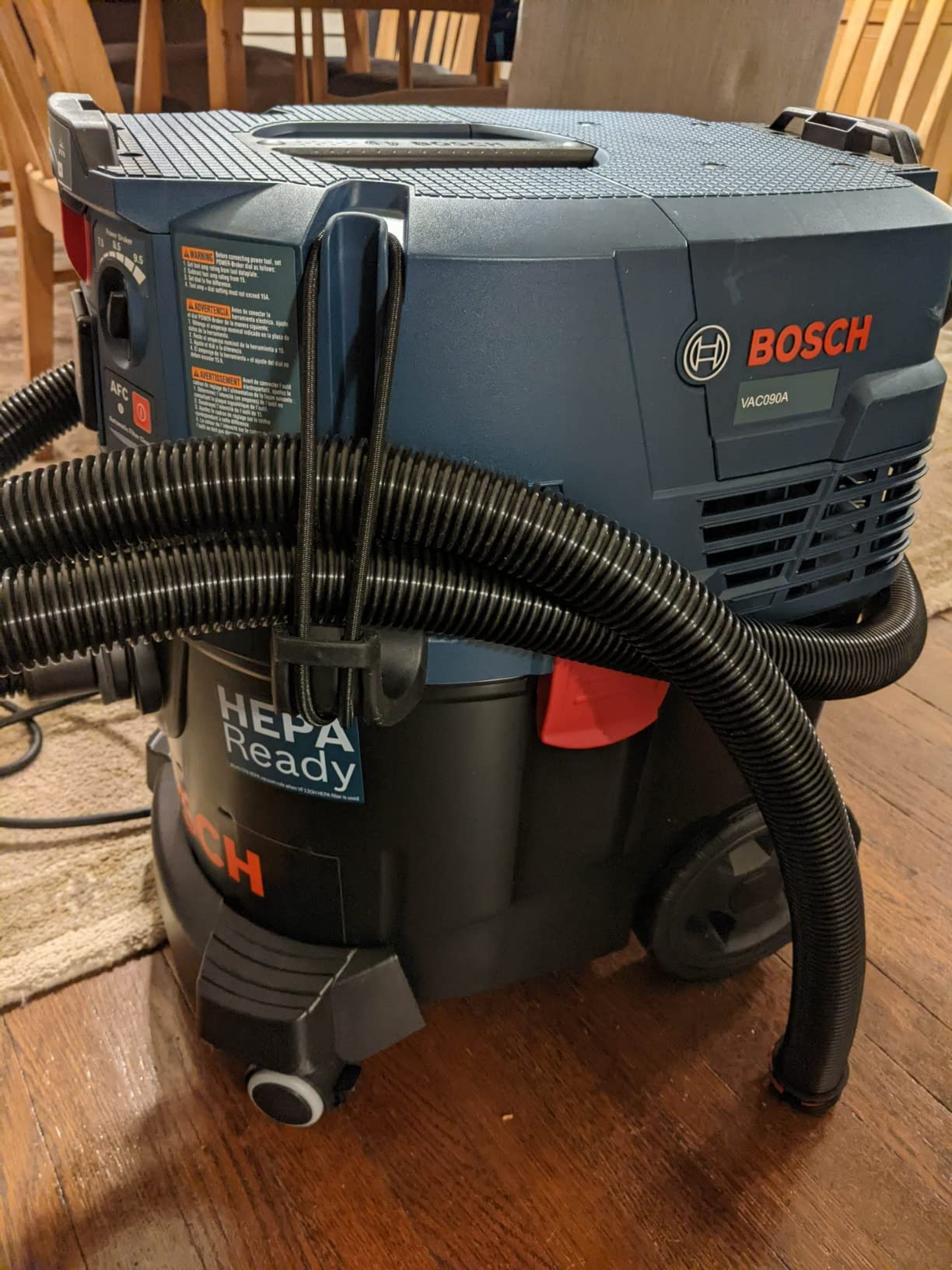 Bosch VAC090AH 9 Gallon Dust Extractor with Auto Filter for Grinder 1773AK customer photo 2