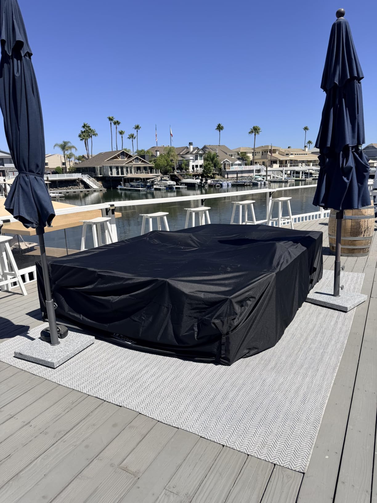 ULTCOVER Waterproof Patio Furniture Cover 74L x 74W in customer photo 1