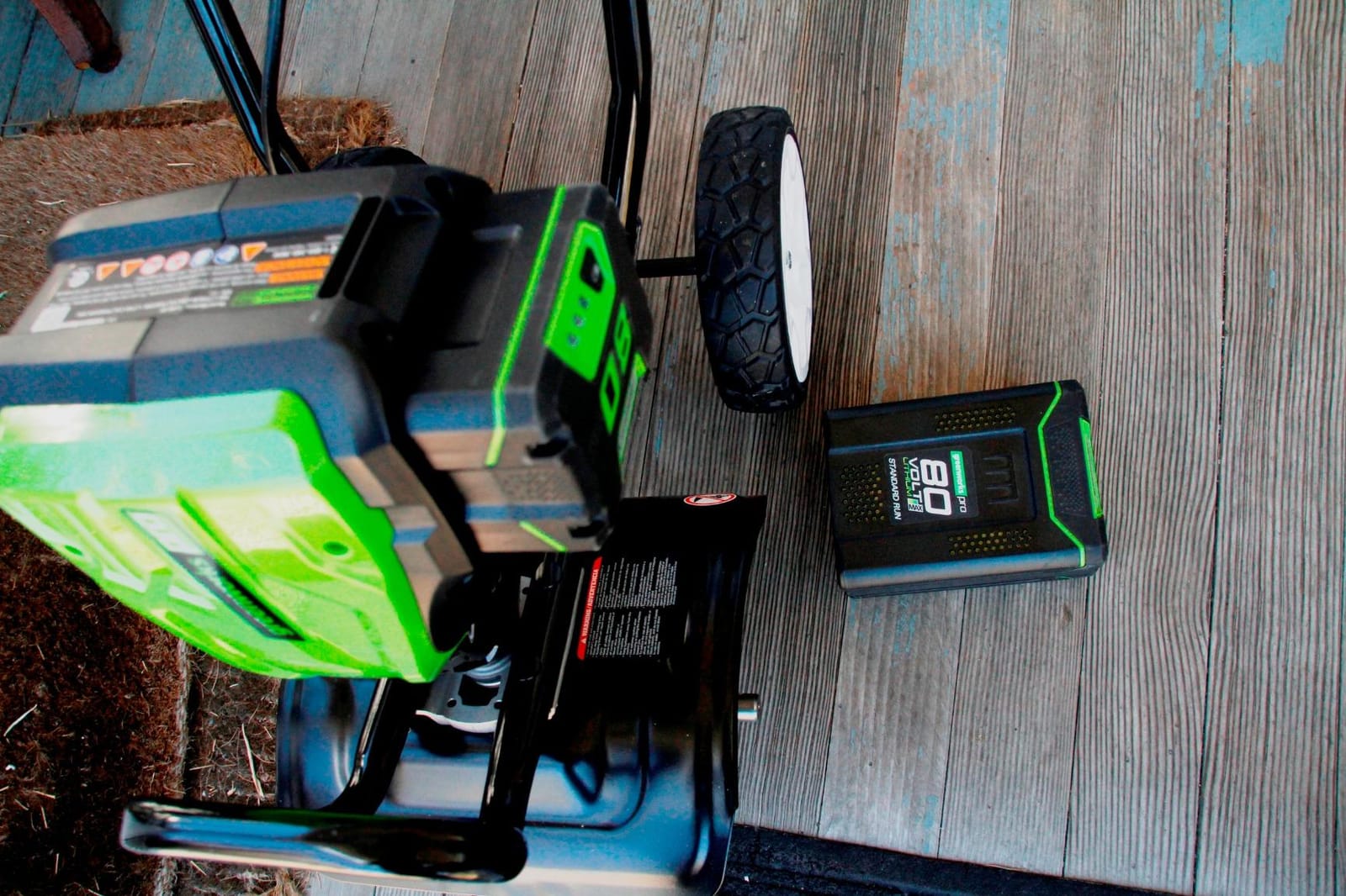 Greenworks Pro 80V 10 inch Cordless Tiller Cultivator, Tool Only, TL80L00 customer photo 1