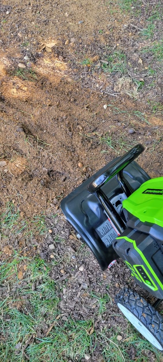 Greenworks Pro 80V 10 inch Cordless Tiller Cultivator, Tool Only, TL80L00 customer photo 2