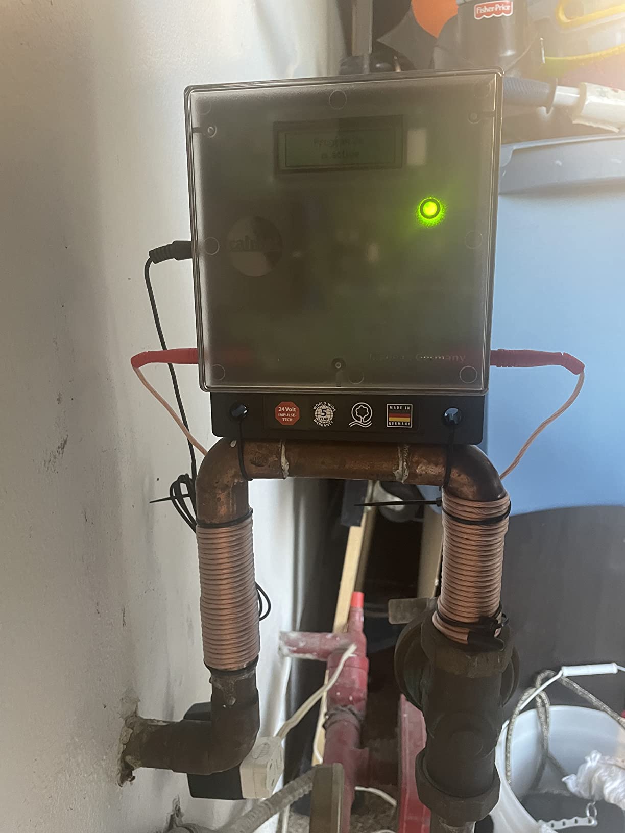 0-59 GPG Electronic Anti Scale and Rust Water Conditioner Treatment System Made in Germany for the Whole House customer photo 1