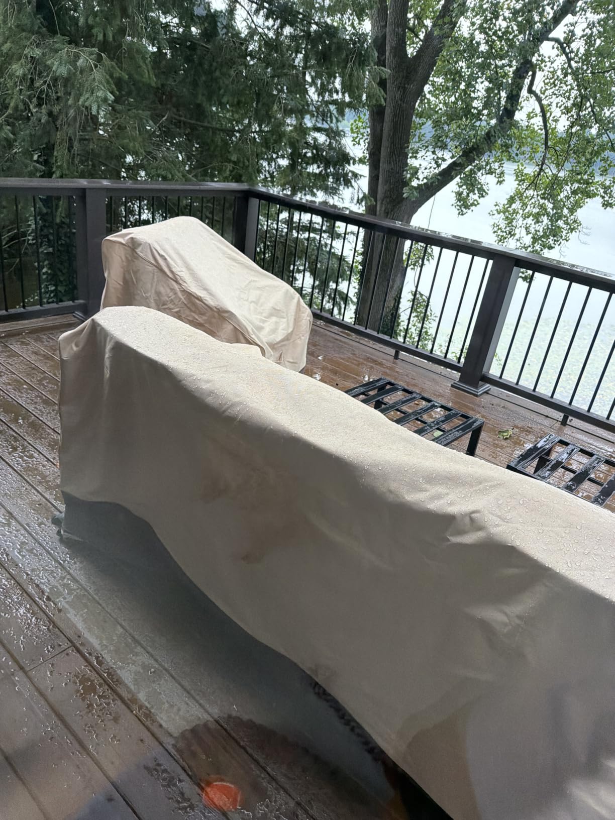 Vailge Patio Loveseat Cover 2-Seater & Outdoor Sofa Couch Cover Waterproof customer photo 1