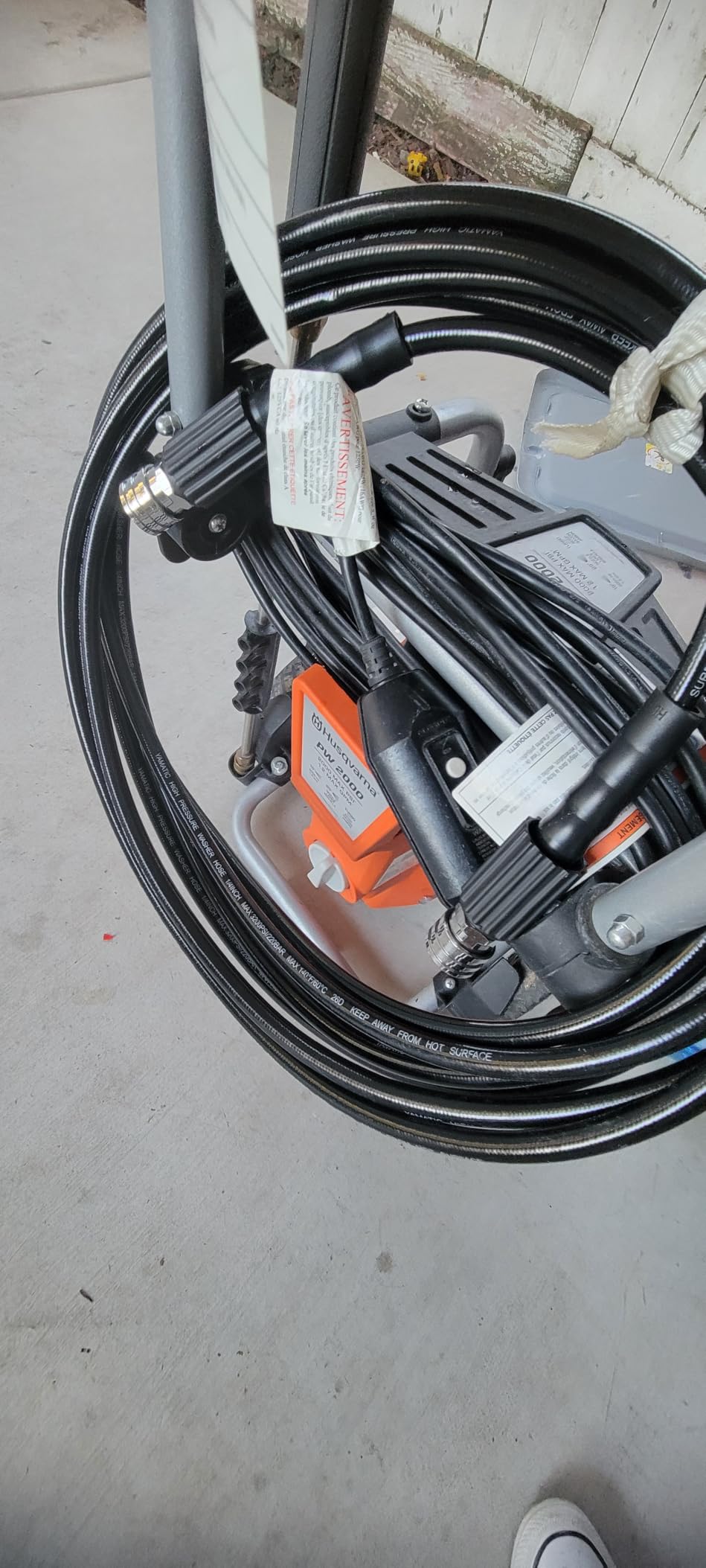 YAMATIC Pressure Washer Hose 50 FT 1/4