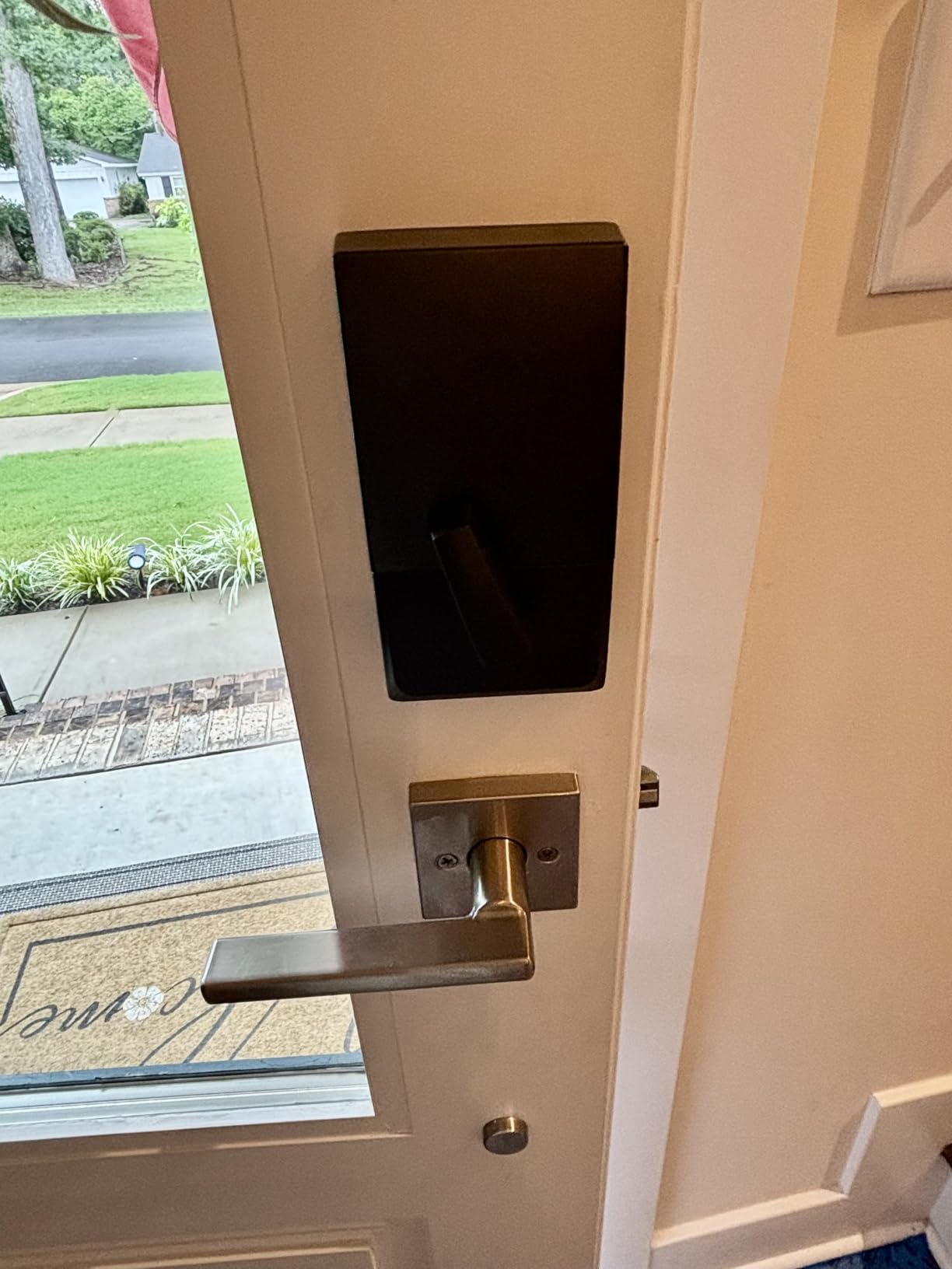 Schlage Encode Smart WiFi Deadbolt Lock with Century Trim, Matte Black customer photo 1