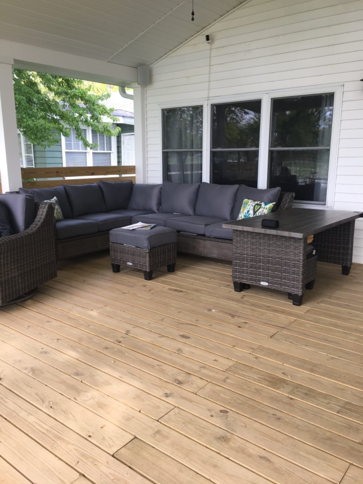 Patio Furniture Set Cover Outdoor Sectional Sofa Set Covers Outdoor Table and Chair Set Covers Water Resistant Large 315cm L x 160 cm W x 74 cm H customer photo 2
