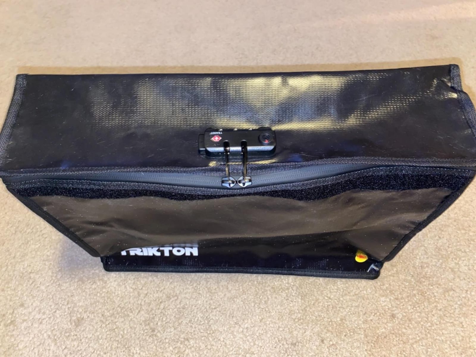 Fireproof & Waterproof Document Bag XXL 17.5x13x5 with TSA Lock, High-Viz Design, Flexible Fireproof Bag for A3 & Legal Size Files, Developed by USA Engineers & Firefighters, Travel Ready customer photo 2