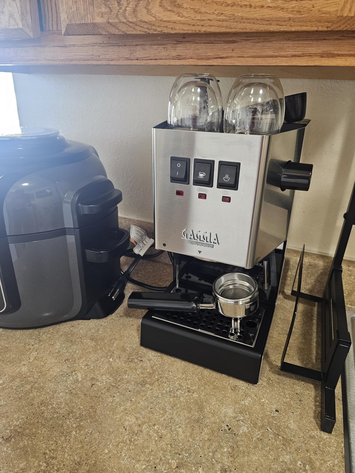 Gaggia RI9380/46 E24 Espresso Machine, Brushed Stainless Steel customer photo 1
