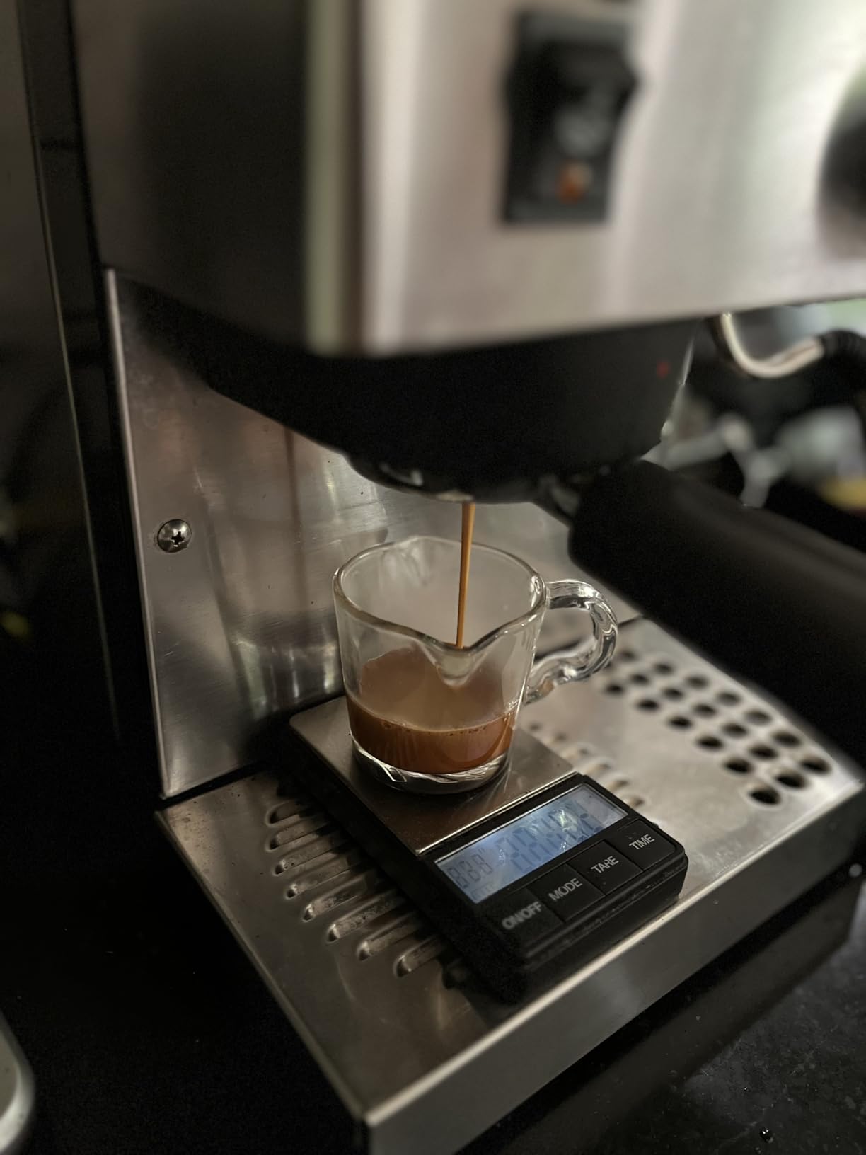 WEIGHTMAN Espresso Scale with Timer 1000g x 0.1g, Small Thin Coffee Scale customer photo 1