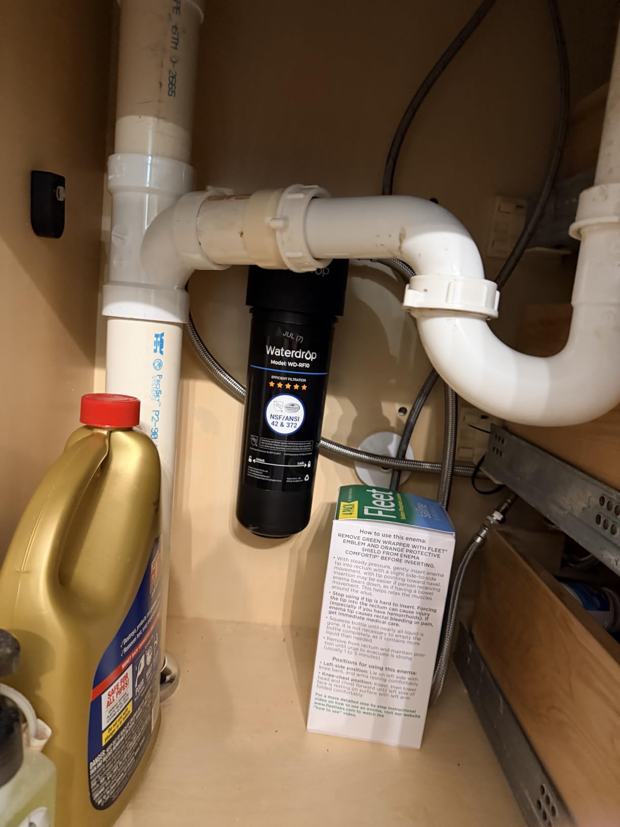 Waterdrop 10UA Under Sink Water Filter System, NSF/ANSI 42 Certified 1 Year customer photo 2