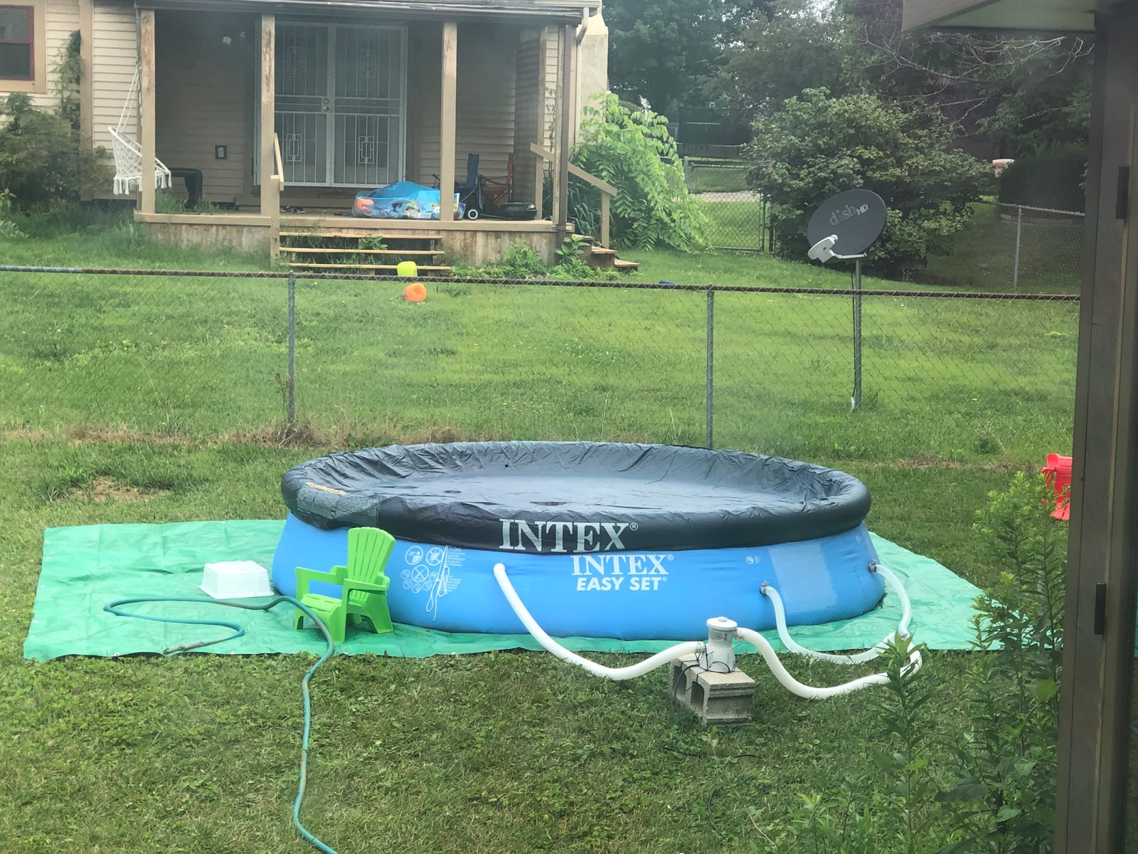 INTEX Easy Set 8ft x 24in Inflatable Ring Above Ground Swimming Pool customer photo 2