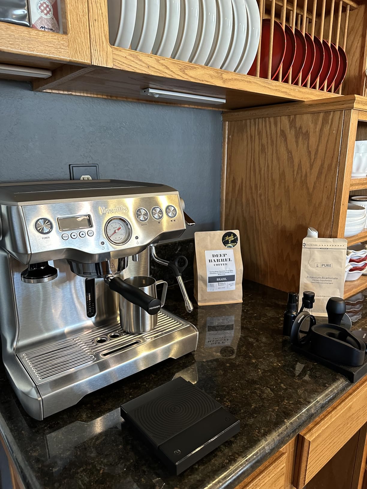 Breville Dynamic Duo Espresso Machine Bundle | Dual Boiler + Smart Grinder Pro | Stainless Steel | BEP920BSS customer photo 2