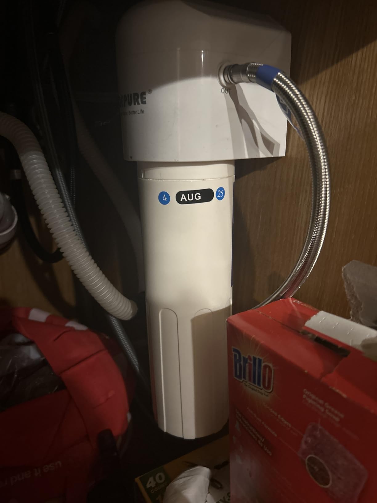 ICEPURE Under Sink Water Filter System, 3 Years or 22000 Gallons Ultra High Life NSF/ANSI 42 Certified, Removes Heavy Metals,Chlorine,Direct Connect Under Counter Drinking Water System, USA Tech customer photo 2