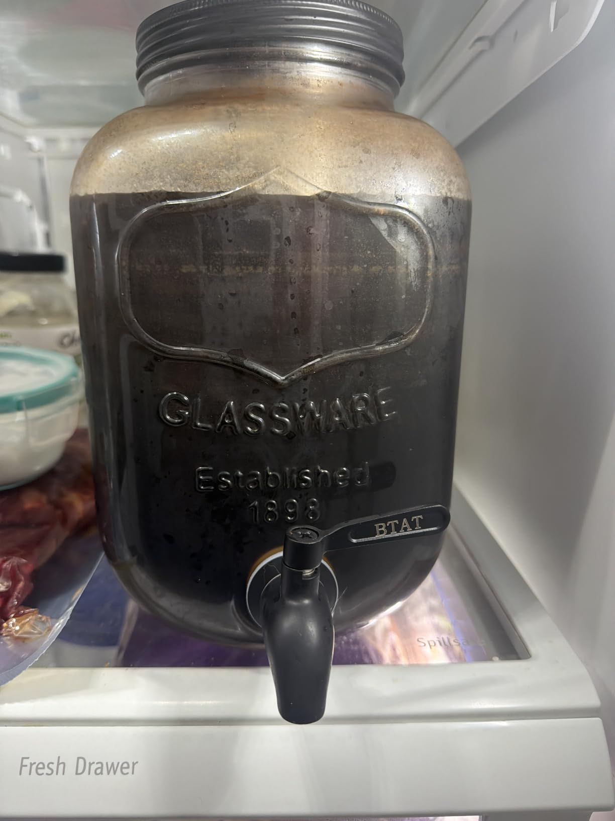 BTaT- 1 Gallon Cold Brew Coffee Maker, Thick Glass Pitcher customer photo 1