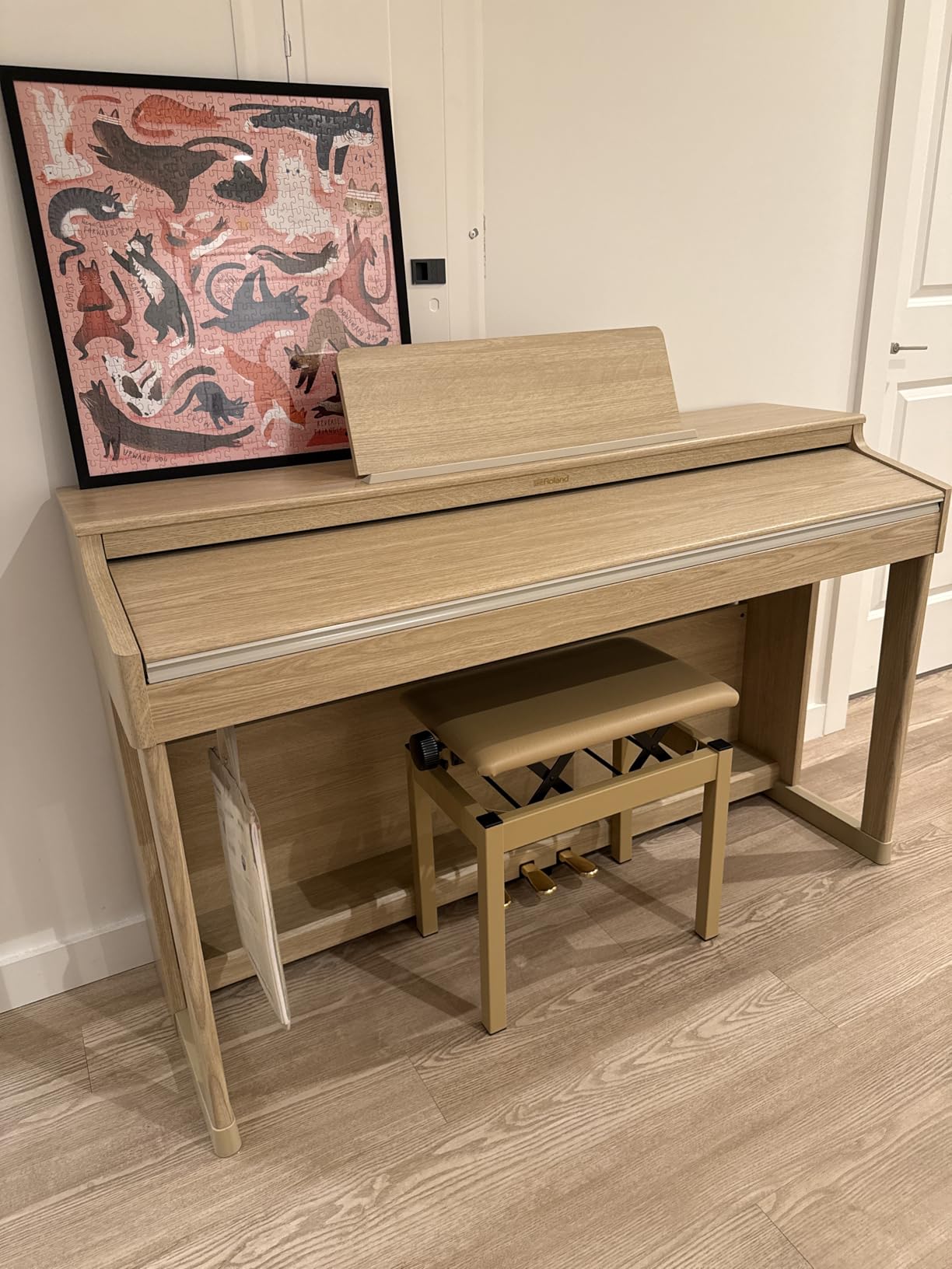 Roland RP701-CB 88-Key Digital Home Piano customer photo 1
