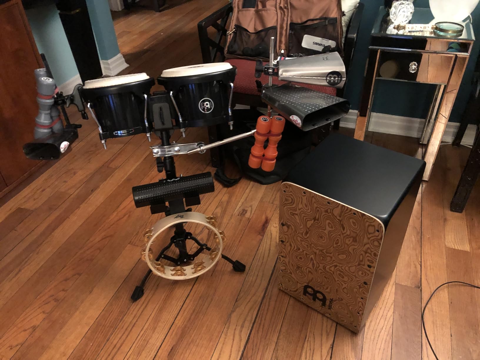 Pickup String Cajon Box Drum with Electronics for Amp or PA System and Snare Effect — NOT MADE IN CHINA — Play with Your Hands, Baltic Birch, 2-YEAR WARRANTY customer photo 2