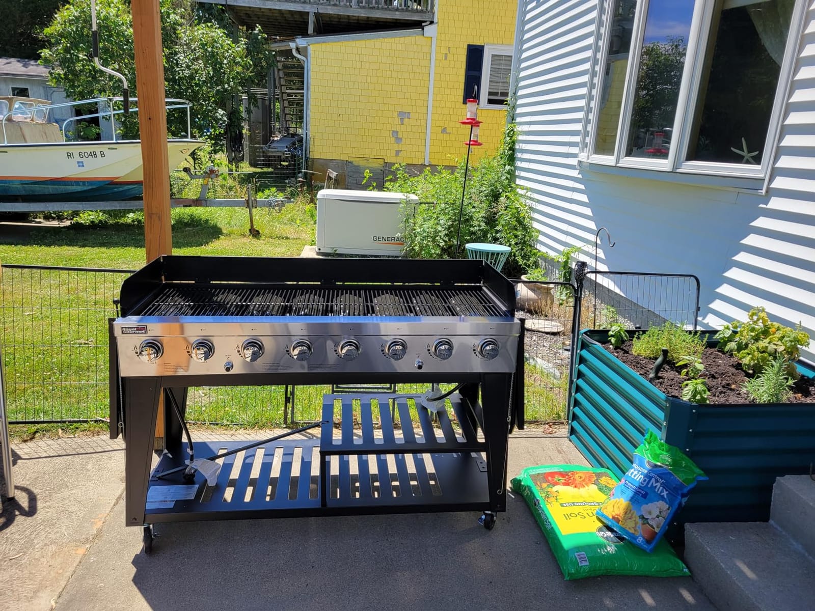 Royal Gourmet 8-Burner Gas Grill, 104,000 BTUs Liquid Propane Grill customer photo 2