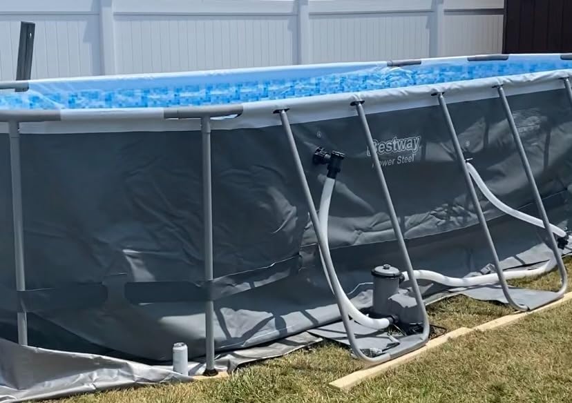 Bestway Power Steel 20’ x 12’ x 48” Above Ground Swimming Pool with Pump customer photo 1