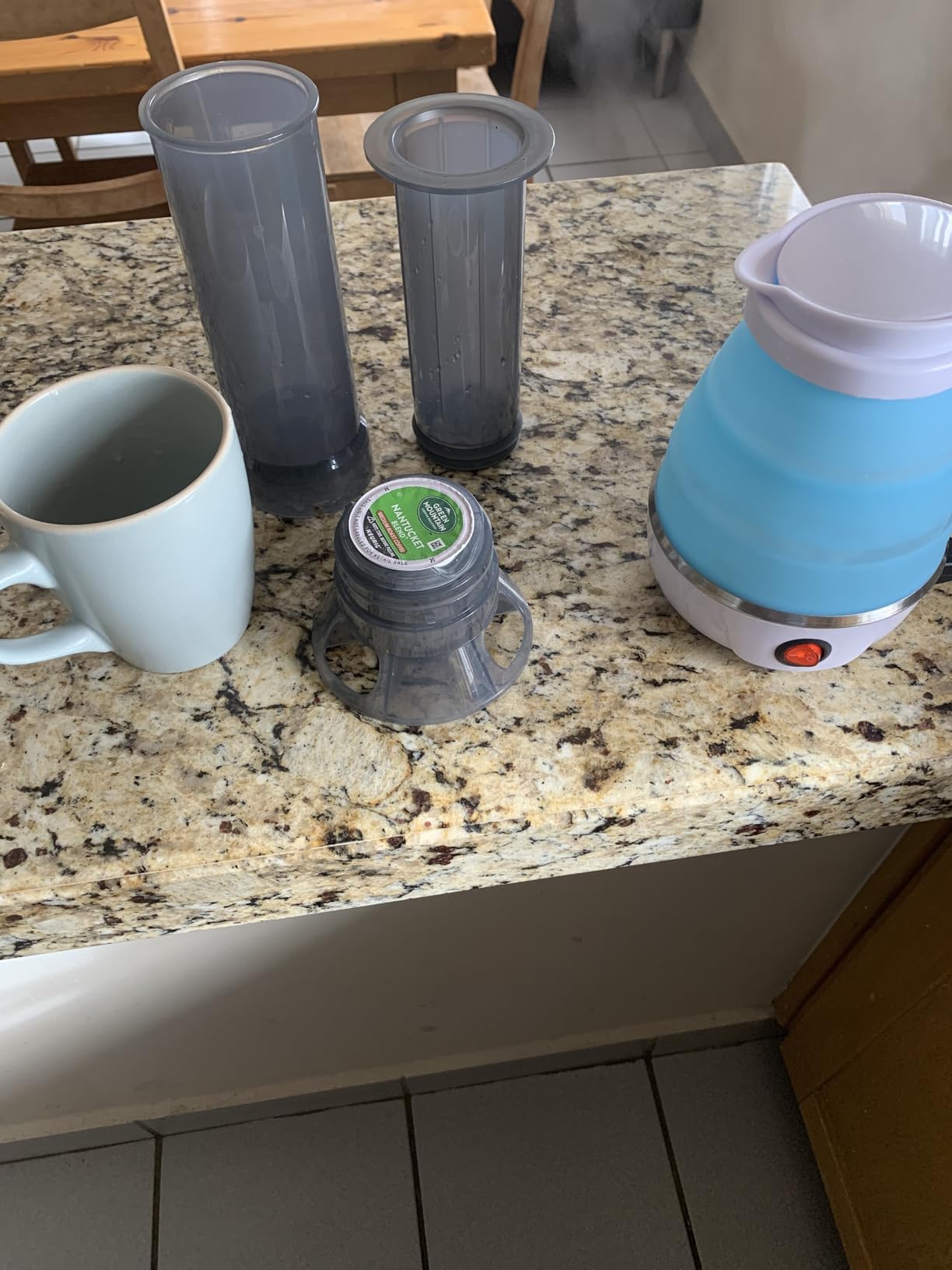 Camping French Press, Manual Coffee Press for K Cup Pods & Ground Coffee customer photo 2