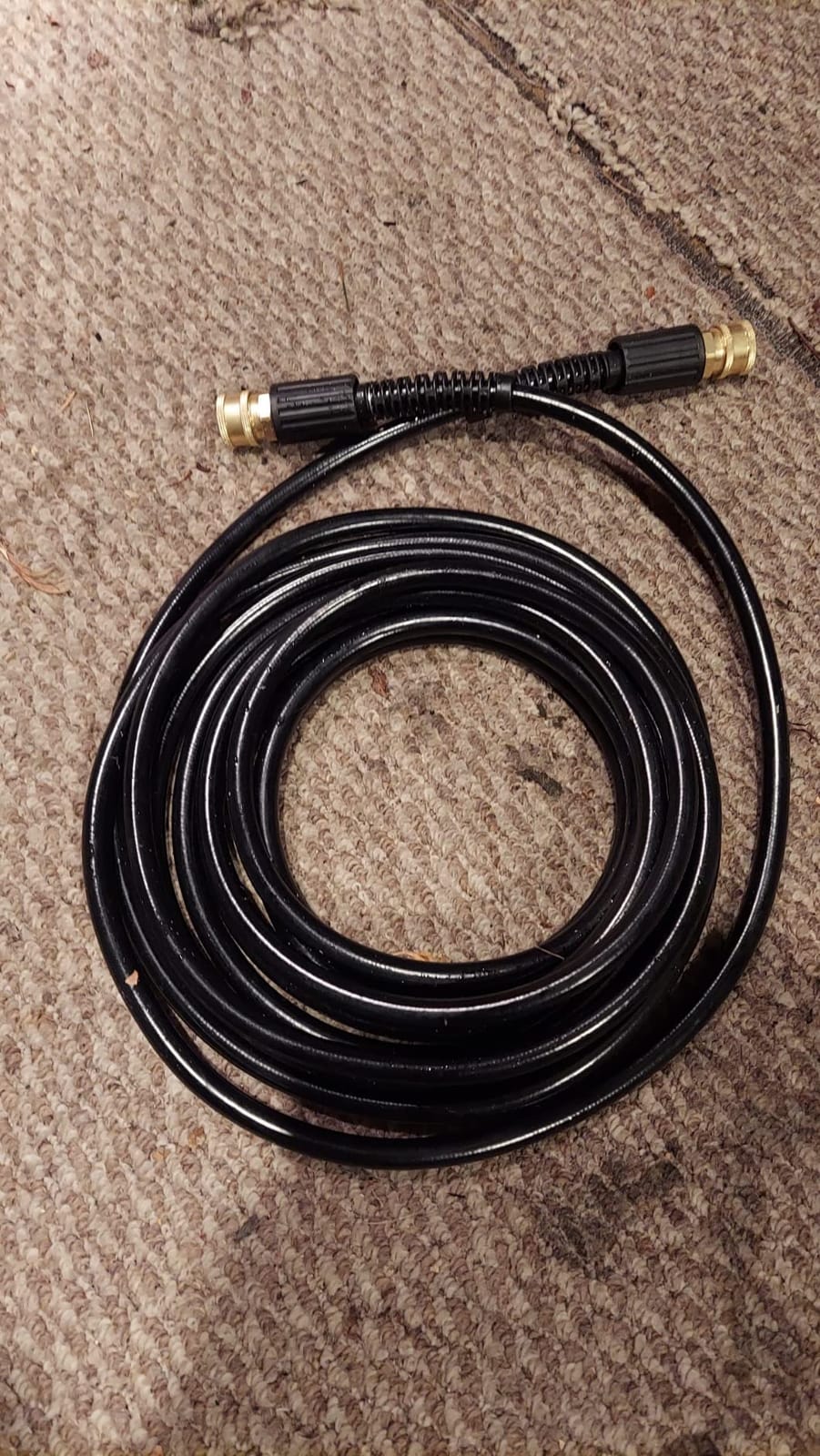 POHIR 100ft Pressue Washer Hose 4000 PSI, High Power Washing Hose, Replacement Hose with M22 Extension Adapter and 4pcs M22 14mm to 3/8 Quick Connect customer photo 1