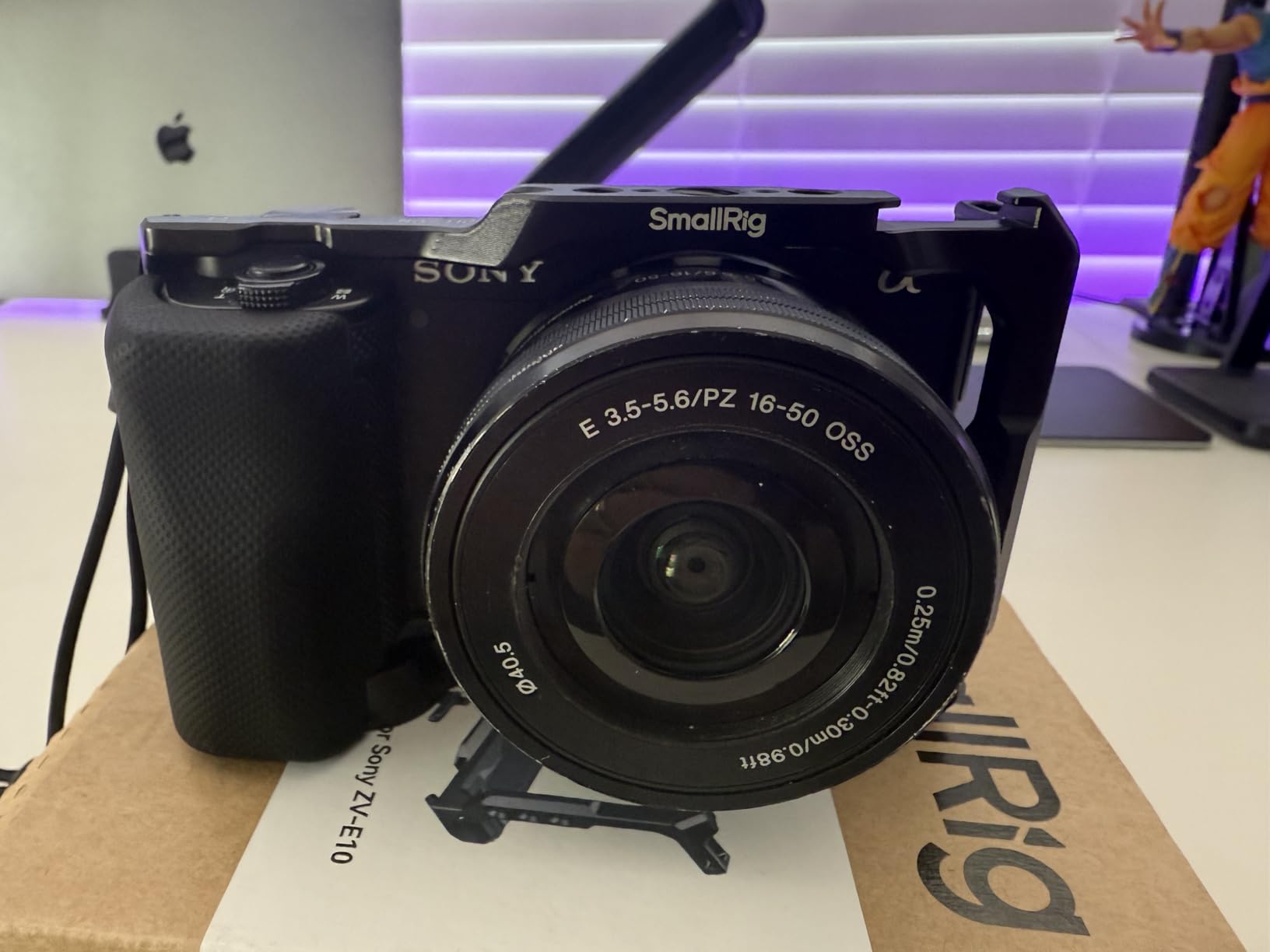 SMALLRIG ZV-E10 Cage with Silicone Handle and Built-in Threaded Holes customer photo 2