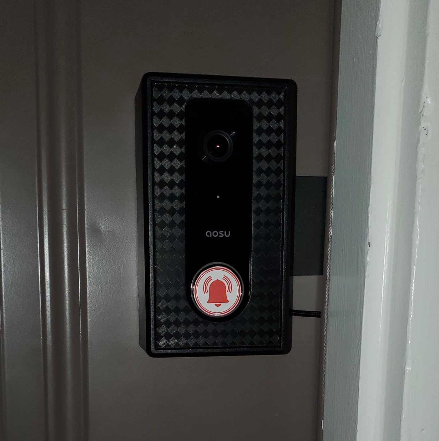 aosu 2K Wireless Doorbell Camera with aosuBase, Battery Powered, 2.4G WiFi customer photo 1