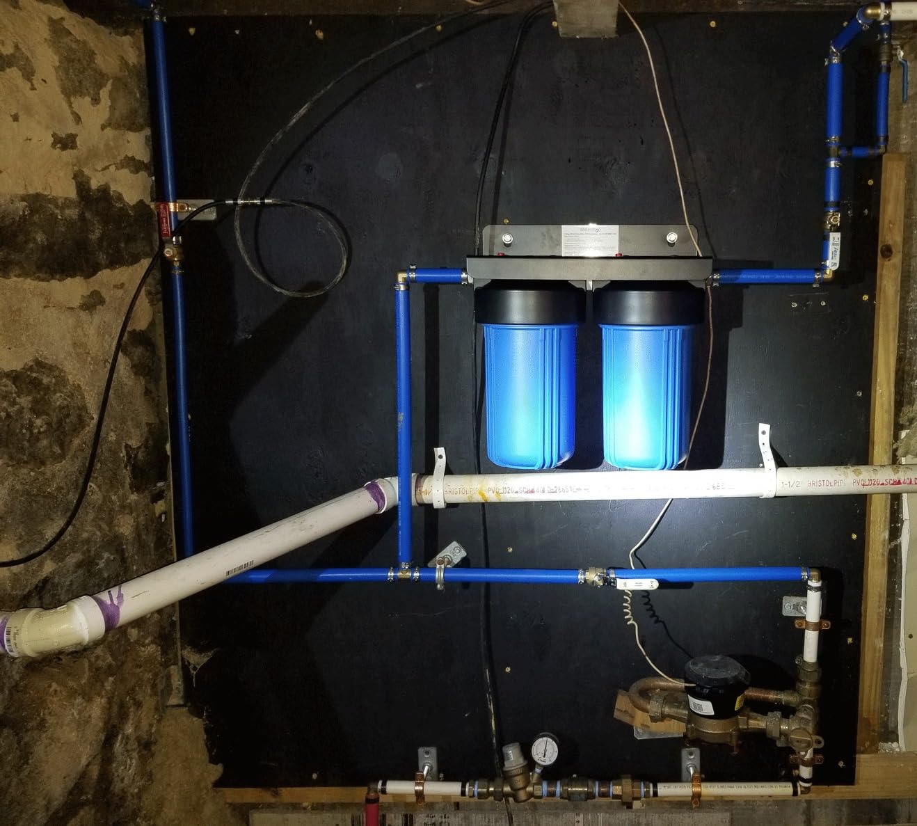 Waterdrop WHF21-FG 2-Stage Whole House Water Filter System, 5 Micron customer photo 2