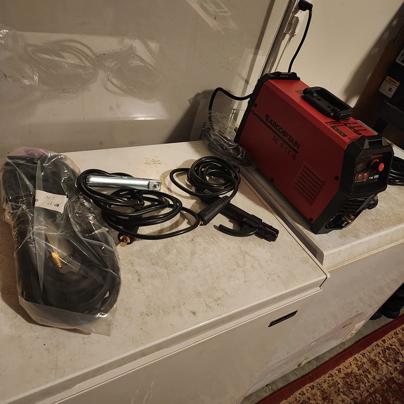 ARCCAPTAIN 200A TIG Welder, 110V/220V TIG/Stick 2 IN 1 Welding Machine customer photo 1