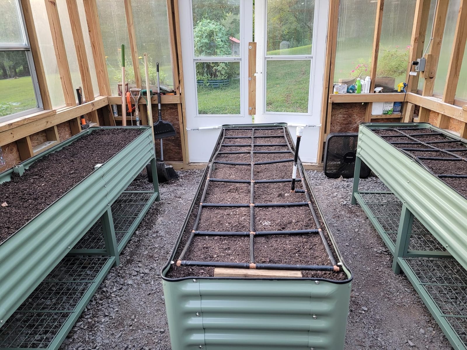 Garden Grid 3x6 | Raised Garden Irrigation System | Prebuilt, No Dry Spots customer photo 1