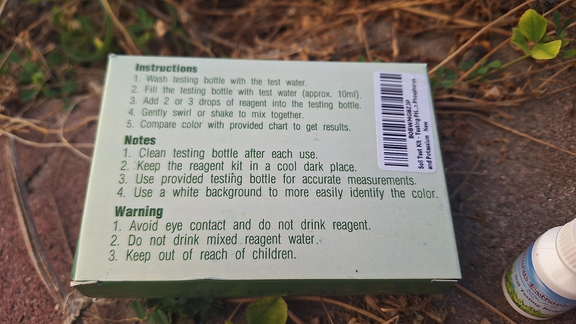 Soil Test Kit 140 Tests (2026 Updated Instructions) – pH, Nitrogen, Phosphorus, Potassium & Ammonia – Garden, Lawn & Plant Soil Tester Kit for Accurate Fertility Analysis customer photo 2