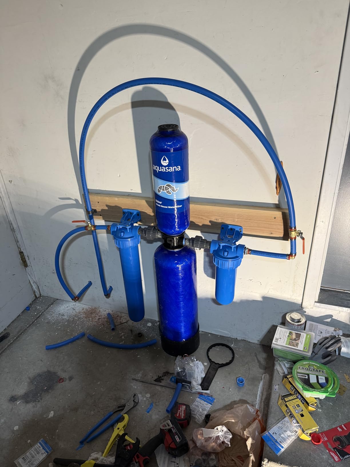 Aquasana Whole House Well Water Filter | 500K-Gallon | UV | WH-Well-CT-UVS customer photo 1