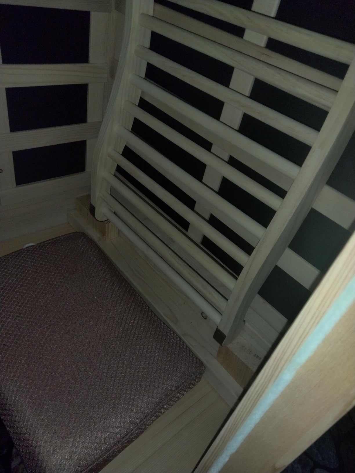 OUTEXER Far Infrared Sauna Home Sauna Spa Room Canadian Hemlock Wood 1200W customer photo 1
