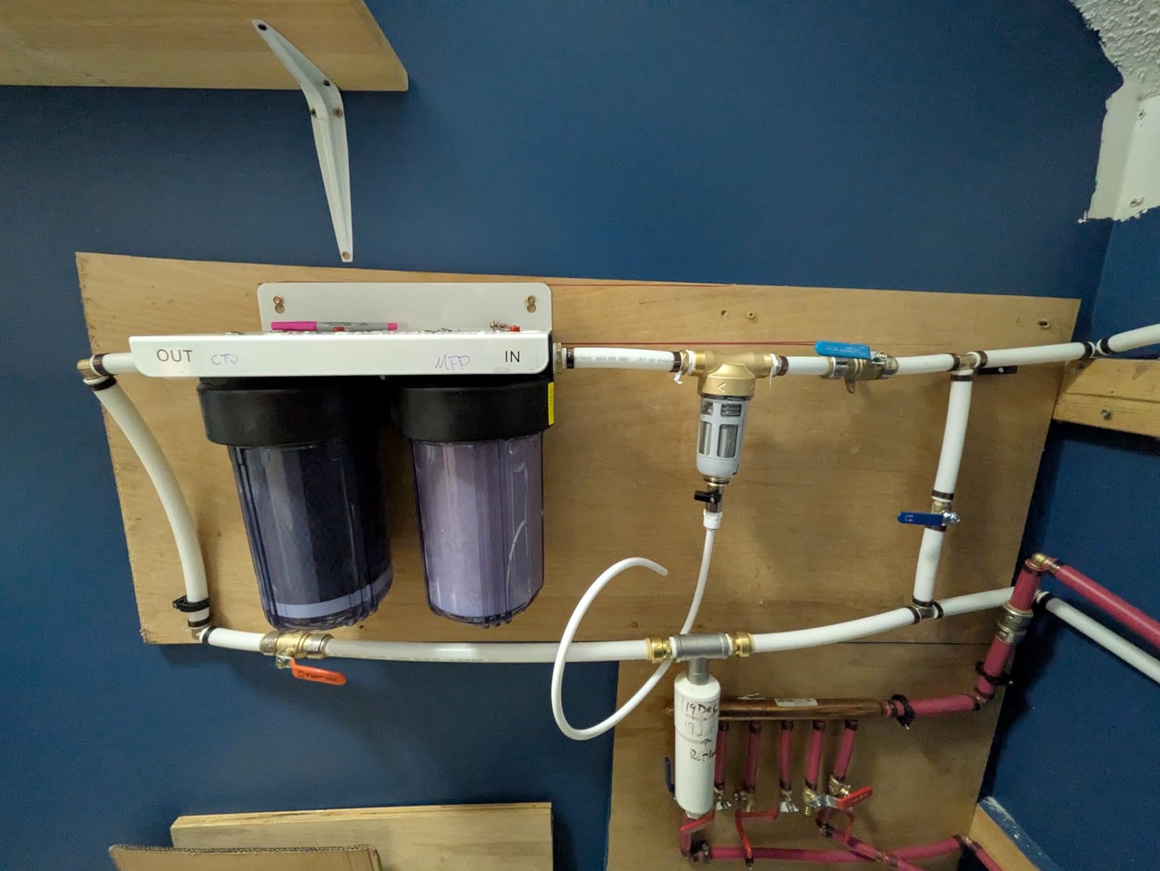 SimPure Whole House Water Filter System 3-Stage 20