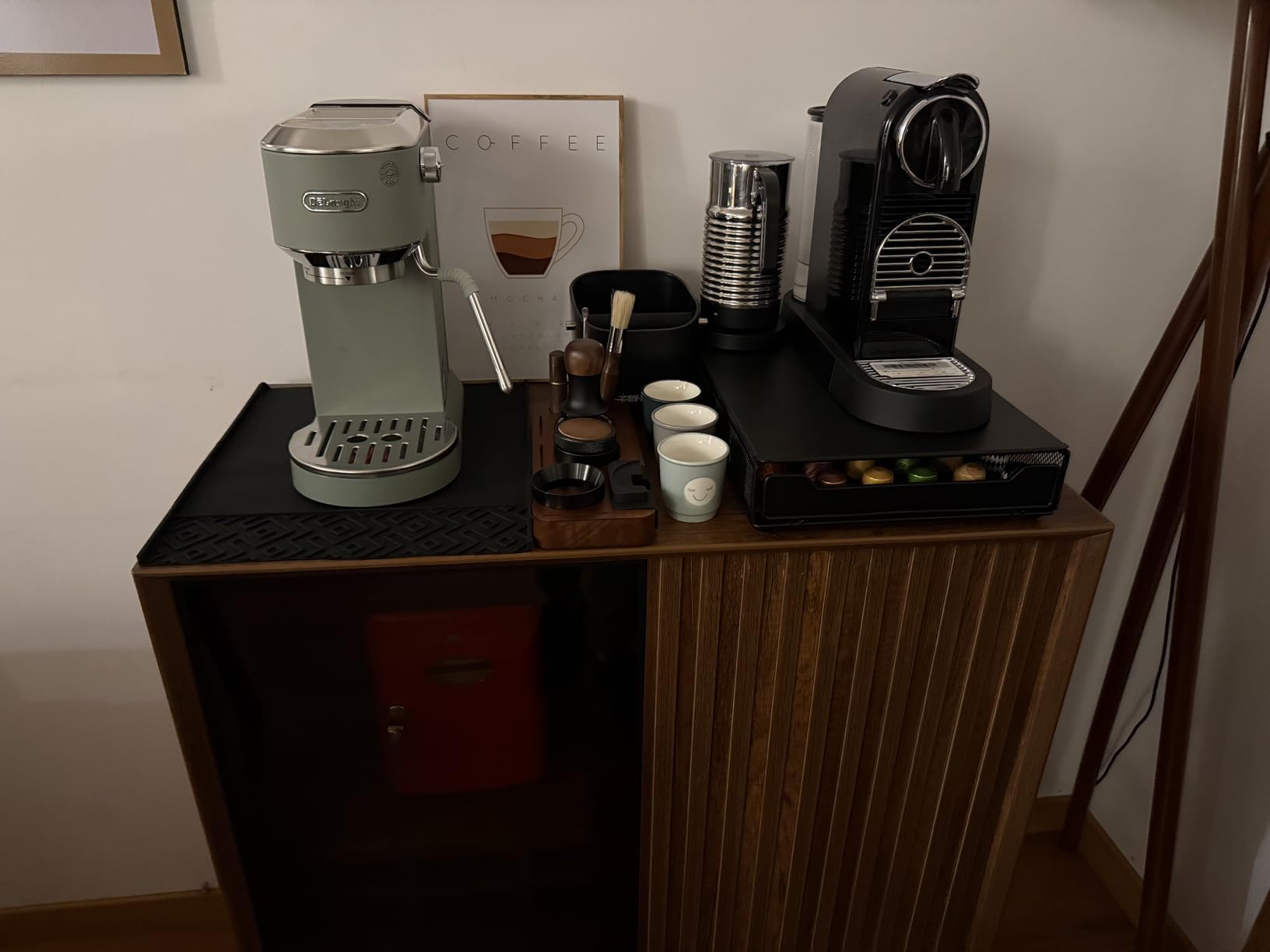 MHW-3BOMBER Espresso Knock Box, 1.2L(15 Cups) Coffee Knock Box with Removable Knock Bar and Anti-slip Pads for Espresso Puck, Coffee Ground, Durable Espresso Accessories, Black GB5967B customer photo 2