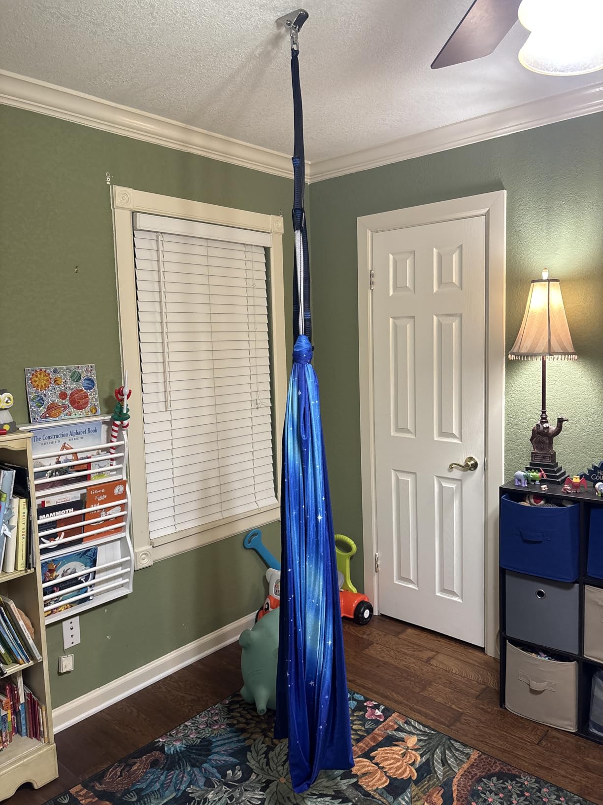 HiCamer Double Layer Sensory Swing for Kids & Adults (Aurora Green) customer photo 1