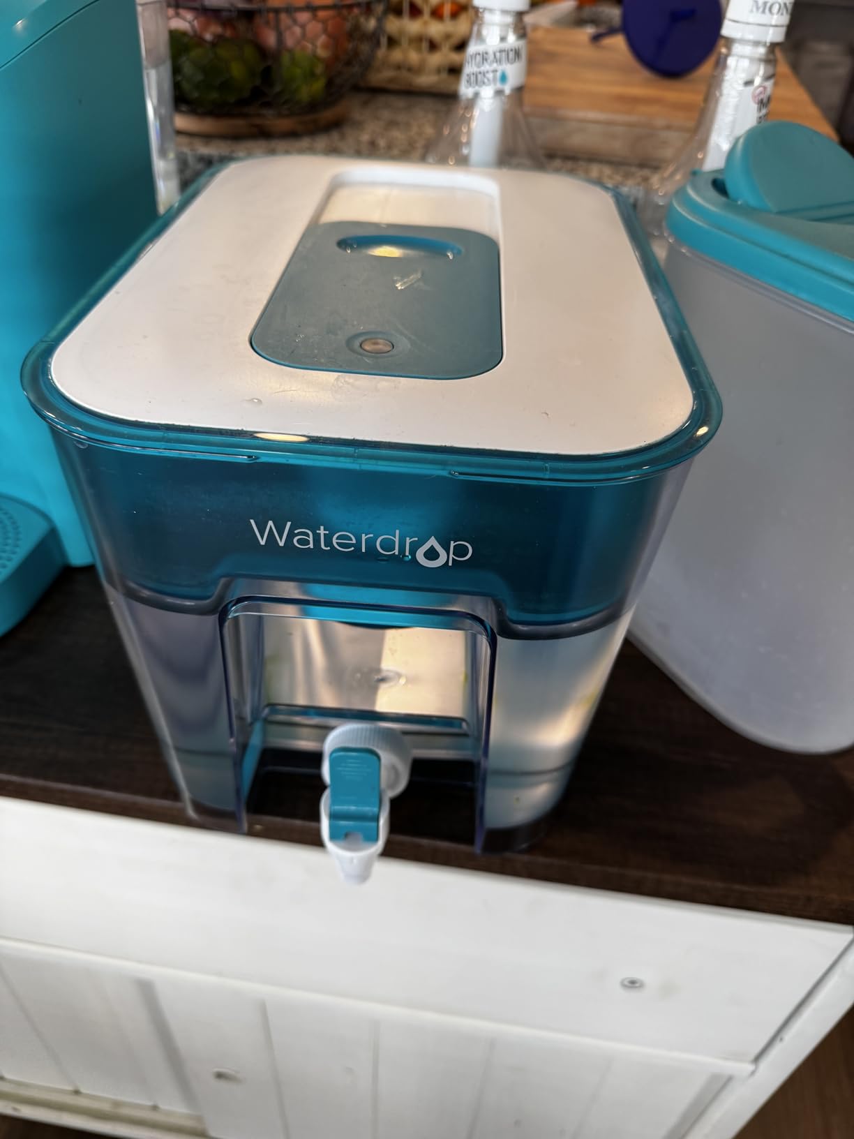 Waterdrop WFD-22L-DF Water Filter Dispenser, 40-Cup Water Purifier, Black customer photo 1