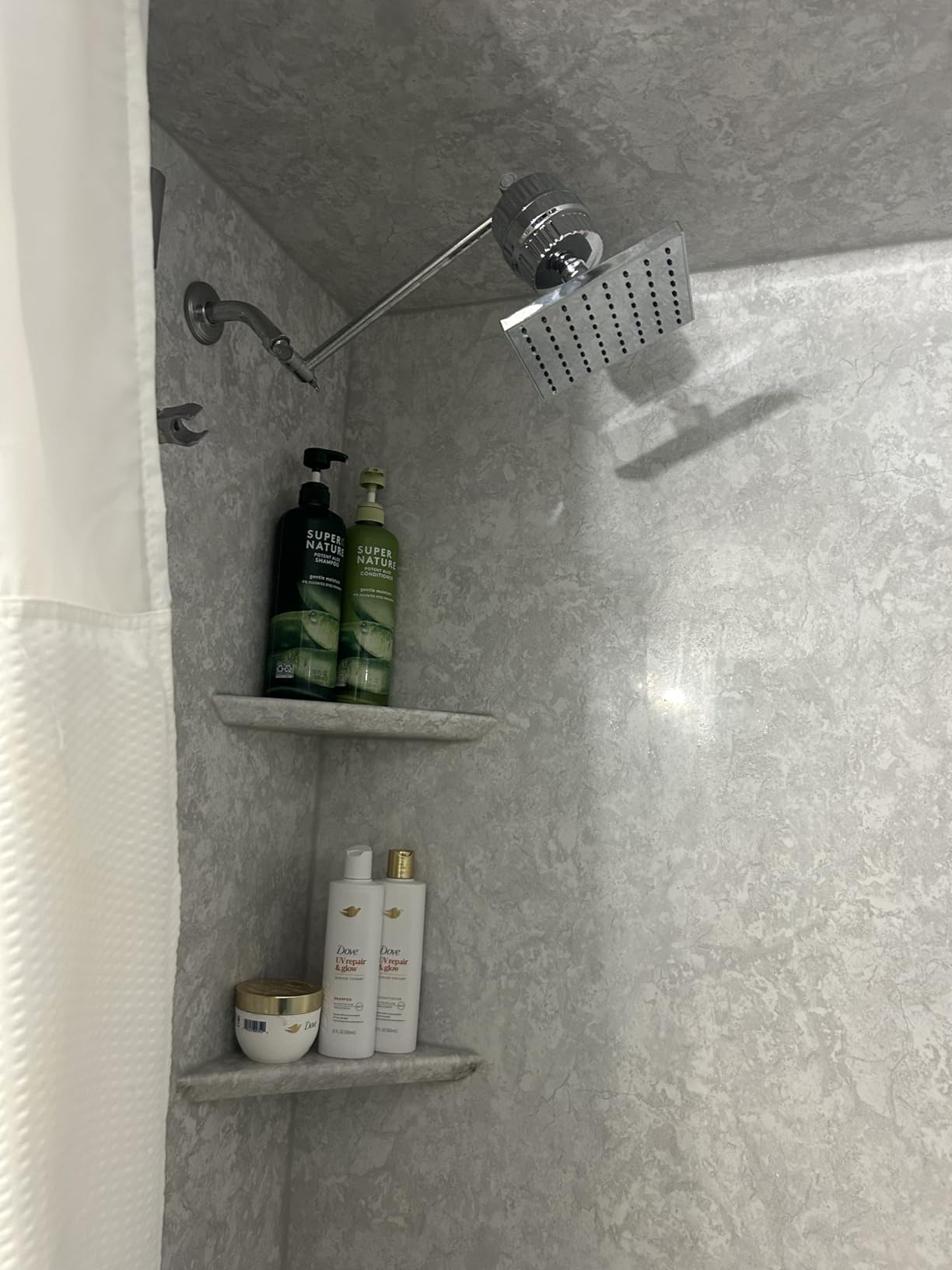 Cobbe High Pressure Filtered Shower Head with Filters for Hard Water Combo customer photo 1