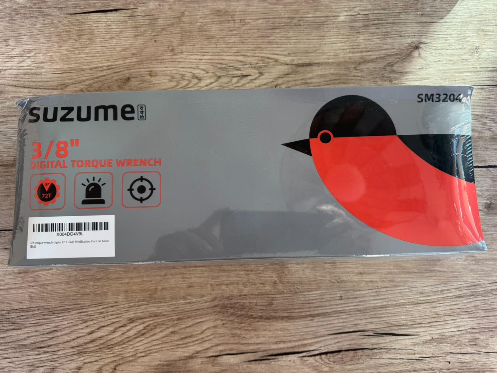 SUZUME Digital Torque Wrench 3/8 Drive (5.02-99.57 Ft. Lb / 6.8-135 N.m) customer photo 2