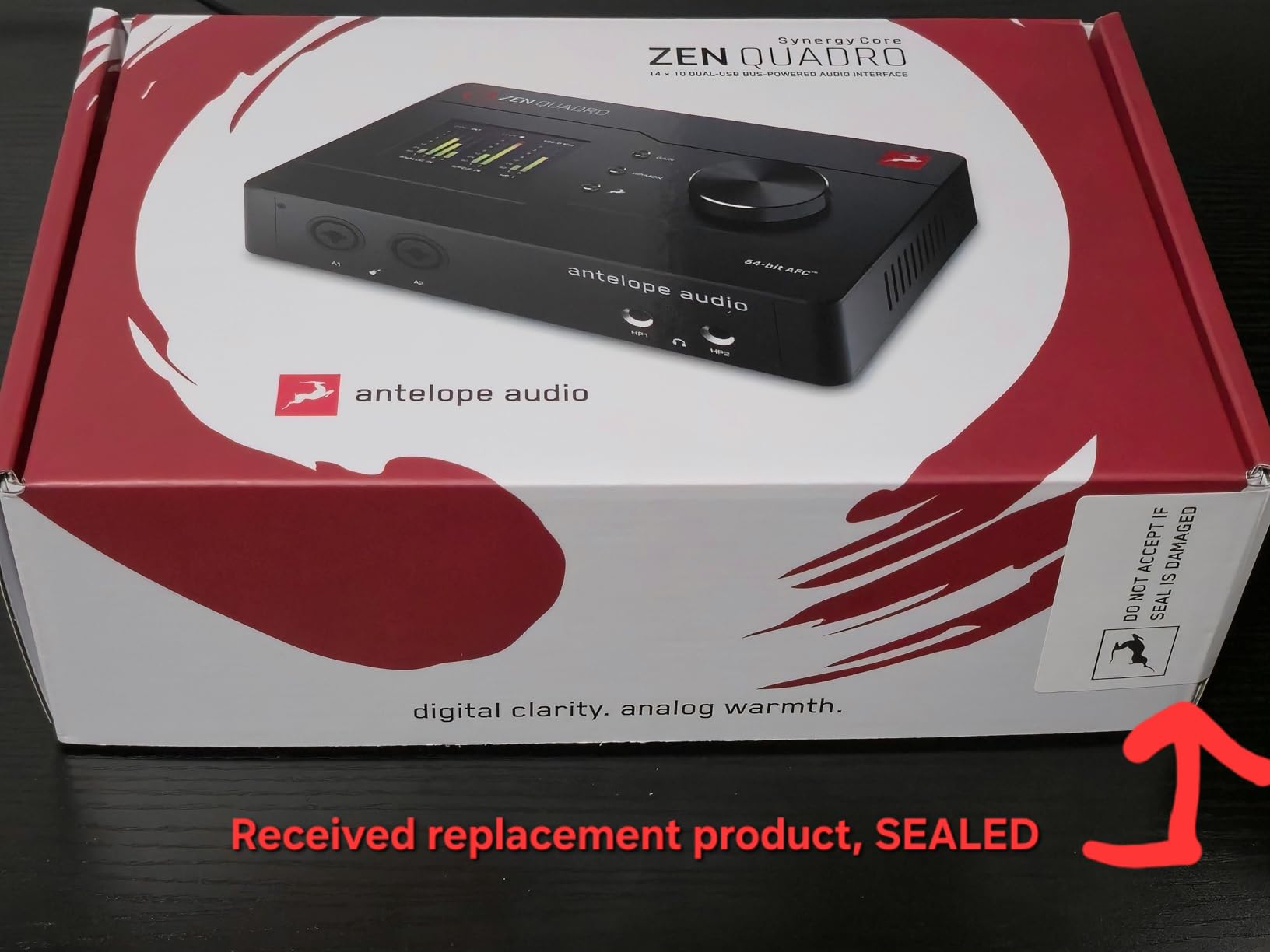 Antelope Audio Zen Quadro Audio Interface with Synergy Core Real-Time FX customer photo 1