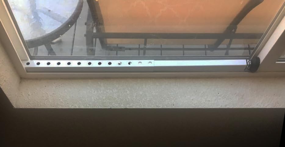 2 Pack Adjustable Window Security Bars for Inside, 17-33 Inch customer photo 2