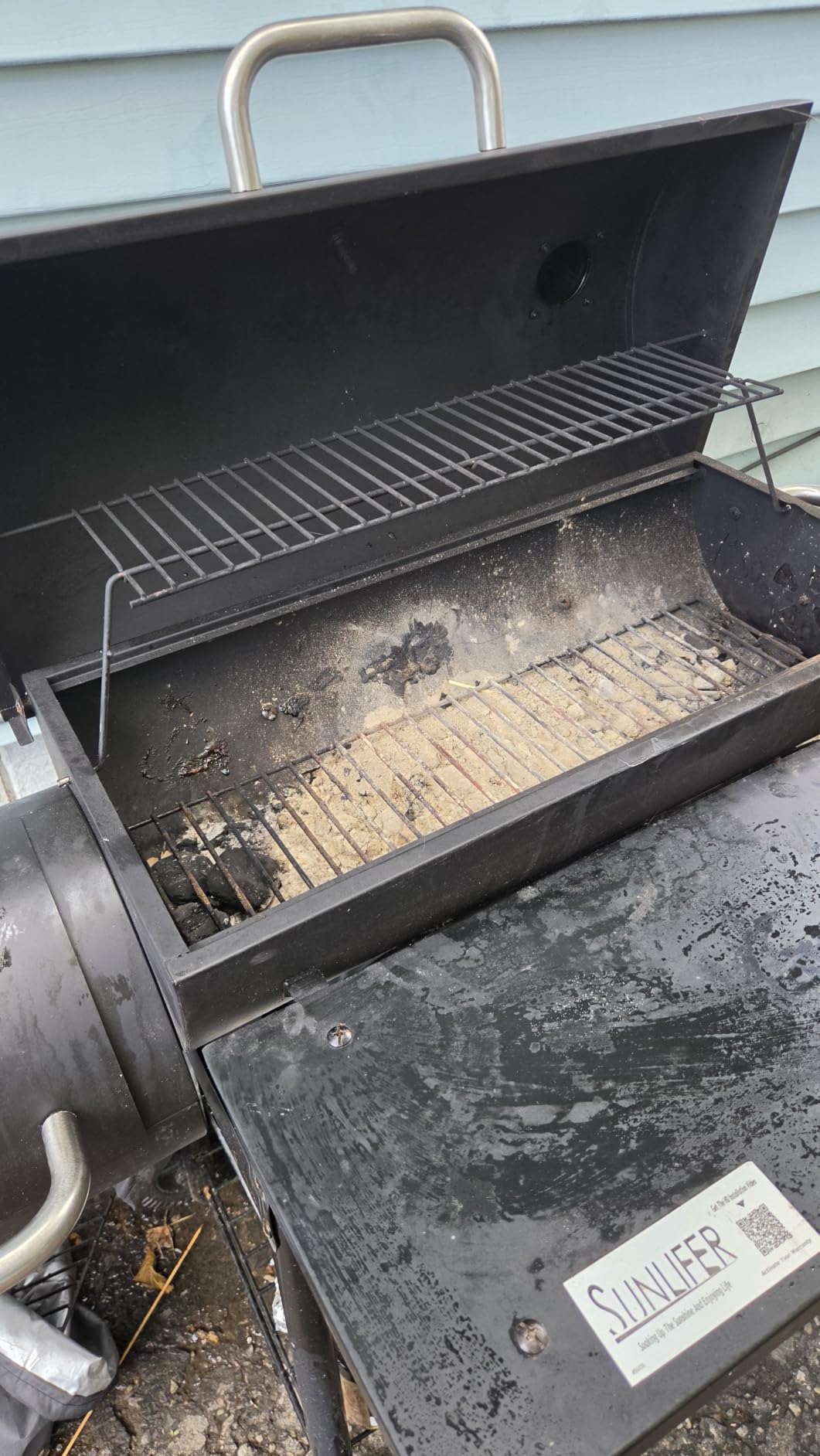 Charcoal Grill Offset Smoker: Charcoal Barbecue Grills customer photo 1